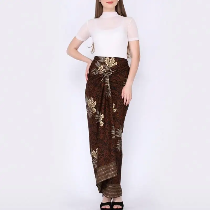 Yeni tasarım moda Baju Kurung zarif Kimono Abaya pamuk/bambu elyaf eşarp Galaxy Bangkok malezya Sarong