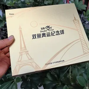 Pelotas de Ping Pong Doublefish <span class=keywords><strong>2024</strong></span> Edición Oficial de París, Edición de Coleccionista Profesional, 40 mm, Ecológicas, Duraderas, Nuevo Ingreso - Product Image 2