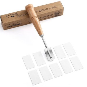 BPS154 équipement de pâtisserie outils de cuisson notation boiteux <span class=keywords><strong>pour</strong></span> pain levain accessoires de démarrage grattoir en acier inoxydable pâte - Product Image 5