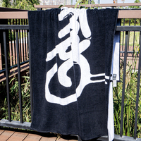 Custom Cotton Jacquard Quick Dry Absorbent Logo Yoga Sports Beach Towel Modern Novelty Manufactured Experts