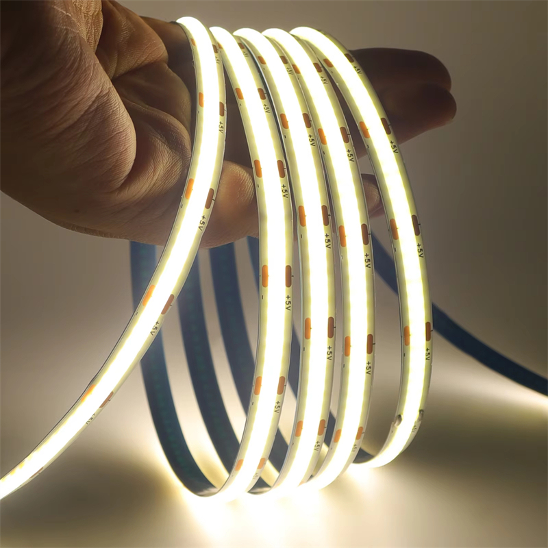 High Density Without Light Spot Decorative Lighting 24v 12v 8mm 5mm 3mm 320 480LED High Quality Flexible Cob Led Strip Light