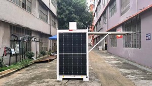 เสาไฟเคลื่อนที่ไฮบริด ENERGYFIT พร้อมเสาสูง 9 เมตร และไฟ LED สำหรับใช้งานในอุตสาหกรรม - Product Image 4