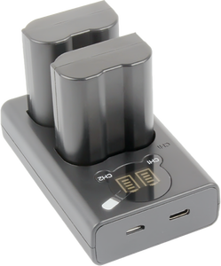 <span class=keywords><strong>Chargeur</strong></span> double rapide intelligent RingTeam 8.4V 0.7A avec écran LCD USB-C pour <span class=keywords><strong>batterie</strong></span> EN-EL15 ENEL15 pour <span class=keywords><strong>Nikon</strong></span> Z5 Z6 Z7II <span class=keywords><strong>D7000</strong></span> D610 - Product Image 6