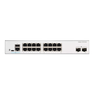 Catalyst 1300 C1300-16T-2G, Switch de 16 Puertos GE 2x1G SFP de Clase Empresarial - Product Image 1