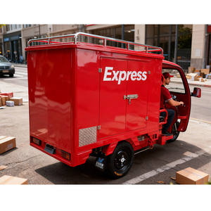 Made in China Delivery Tricycle | Courier, Food & Takeaway Delivery | Delivery <b>Box</b> Tricycle <b>for</b> OEM/ODM - Product Image 1