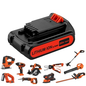 Pin thay thế <span class=keywords><strong>Lithium</strong></span>-ion <span class=keywords><strong>20V</strong></span> 3.5ah cho các công cụ không dây màu đen & Decker Tương thích với lb2x3020 - Product Image 1