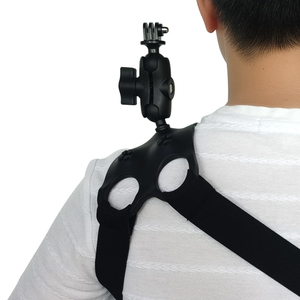 ใหม่ชุดยึดหัวบอลปรับได้สายคล้องไหล่สำหรับ GoPro HERO 11 10 9 8 7 6 5 <span class=keywords><strong>4</strong></span> 3 Insta360 DJI <span class=keywords><strong>Osmo</strong></span> - Product Image 4