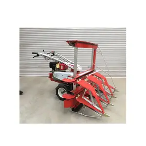 Agriculture machinery equipment mini rice combine harvester /mini paddy cutter lawn mower tractor reaper binder price in india