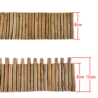 Jouet animal mignon pour hamsters, bâtons de pommier en bois naturels et écologiques, jouets à mâcher de style branches pour animaux de compagnie