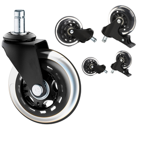 Roues en caoutchouc pneumatiques de 8 pouces <span class=keywords><strong>Roulettes</strong></span> de portique de levage pour <span class=keywords><strong>roulettes</strong></span> de conteneur de <span class=keywords><strong>but</strong></span> de football de meubles - Product Image 5