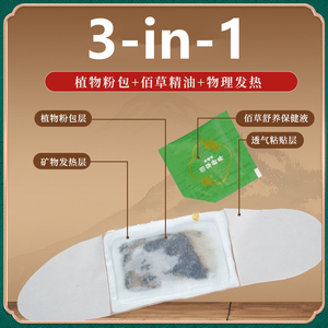 100箱入り 温陽灸パッチ TCM温灸 湿気解消 冷え解消 自然な体重管理 - Product Image 2