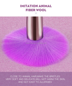 Juego de <span class=keywords><strong>brochas</strong></span> de maquillaje vegano de alta calidad de lujo, 10 piezas, <span class=keywords><strong>brochas</strong></span> rosas <span class=keywords><strong>para</strong></span> rostro, logotipo personalizado utilizado con corrector - Product Image 6