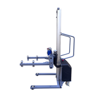 Nouveau élévateur de balles semi-électrique Huize 100 kg, 1600 mm, haute efficacité, pour usage domestique, restaurant, commerce de détail, empileur de fûts, déverseur, élévateur de papier