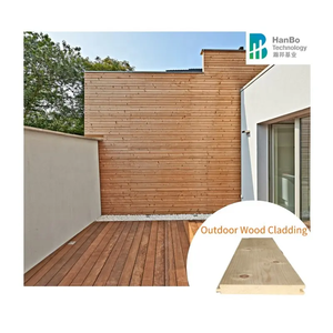 사용자 정의 홈 인테리어 배경 나무 클래딩 레드 삼나무 나무 판자 장식 벽 패널 - Product Image 2