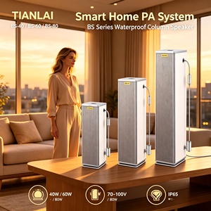 <span class=keywords><strong>Enceinte</strong></span> <span class=keywords><strong>colonne</strong></span> murale étanche BS 20 20W 100V pour système de sonorisation publique - Product Image 4