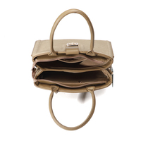 Sac à main pour femme en cuir PU de luxe, motif treillis, design de créateur, mode, pour le quotidien et le bureau, sac à bandoulière à poignée supérieure, vente en gros