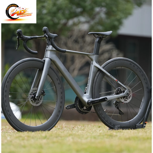 Venta Directa de Fábrica, Bicicleta de Carretera con Frenos de Disco R10pro, Completamente de Carbono, R7120-24 velocidades, 105, 700c, Bicicleta de Carreras con <span class=keywords><strong>Pedales</strong></span> Ordinarios - Product Image 1