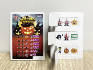 Personnaliser les billets de loterie à languette à gratter <span class=keywords><strong>Acheter</strong></span> <span class=keywords><strong>en</strong></span> <span class=keywords><strong>ligne</strong></span> Billet de loterie Carte à gratter - Product Image 5