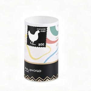 Envases de Papel Cilíndricos para Alimentos con Logotipo Personalizado, para Papas Fritas, Chips y Todo Tipo de Snacks - Product Image 2