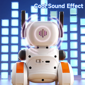 Regalo di compleanno per bambini giocattoli Robot intelligenti elettrici gioco interattivo 2.4ghz telecomando piccolo a infrarossi Tracking Robot con luce - Product Image 6