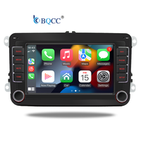 Pemutar Multimedia Mobil Android 14 BQCC 7 inci, Navigasi GPS, CarPlay, OBD2, Bantuan Mundur, USB/BT/FM, VW RGB DSP, WiFi Terintegrasi
