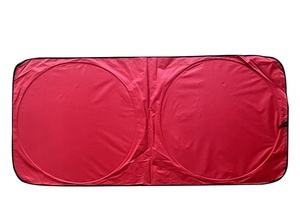Custom Logo Summer <b>Sun</b> Protection Double Ring New Coated Silver Cloth <b>Sun</b> Shield Front Shield Nylon Umbrella Heat Insulation - Product Image 4
