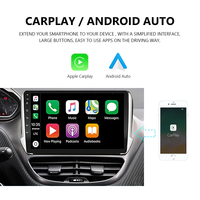 2 din android Radio stéréo lecteur multimédia gps navigation carplay android Pour TOYOTA YARIS VITZ 2012-2018 youtube WIFI 4G DSP