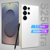 Smartphone 5G S25 Ultra double carte double veille grand écran 16 Go de RAM 1 To de stockage écran HD 7,3 pouces Android débloqué