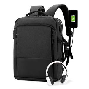 Nuovo Zaino con Porta USB per Ricarica e Foro per Cuffie, Zaino <span class=keywords><strong>Monospalla</strong></span> Portatile Multifunzione Impermeabile per Computer - Product Image 1