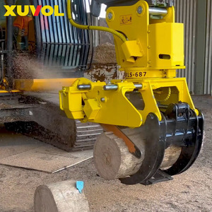 XUVOL WYJ-100W Highway /Municipal Tree Branch Pruning Excavator Rotating Tree Cutting Machines Grapple Saw Tree Branches Pruner - Product Image 5