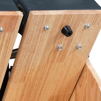 Machine d'entraînement Pilates Reformer Ladder Barrel en bois d'érable, portable et durable, avec logo personnalisé, pour la maison, le studio, le yoga et le corps
