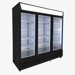 Supermercato vetrina frigorifero frigorifero <span class=keywords><strong>Display</strong></span> verticale bevande refrigeratore congelatore con porta di vetro bevande frigo - Product Image 5