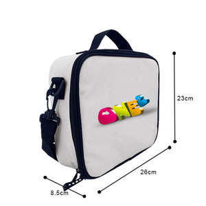 Bolsa de almuerzo aislada ecológica con cierre de cremallera <span class=keywords><strong>para</strong></span> niños en edad escolar-Bolsa térmica de poliéster <span class=keywords><strong>para</strong></span> <span class=keywords><strong>picnic</strong></span> y uso al aire libre - Product Image 2