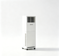 Climatiseur portable Airwens 12000 BTU avec roues, faible bruit, économie d'énergie, unité de refroidissement et de chauffage pour salon