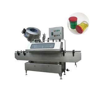 เครื่องบรรจุและปิดฝาขวดน้ำมันอัตโนมัติ 1-5 ลิตร พร้อมปั๊มลม สำหรับบรรจุภัณฑ์โลหะ/แก้ว ใช้สำหรับอาหารและเครื่องดื่ม - Product Image 3