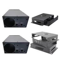 Fabrication sur mesure OEM de boîtiers en tôle d'acier inoxydable de précision, châssis en aluminium, boîtier d'amplificateur, contrôleur audio, armoire métallique, services personnalisés
