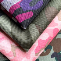 Tissu Oxford en nylon imperméable Ripstop 1000D 1680D, rayé camouflage enduit 210D pour vêtements de sport, textiles de maison et articles vestimentaires