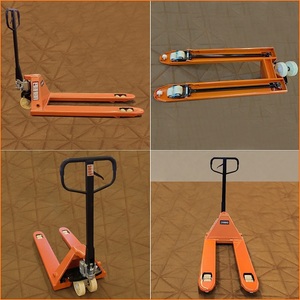 במפעל סיטונאי מזרן משאית מלגזות 2t 2.5t 3t ניילון גלגל יד משאית משאבת הידראולי - Product Image 6