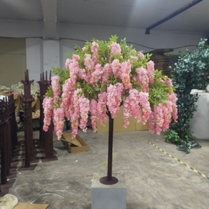 <span class=keywords><strong>Arbre</strong></span> artificiel en soie lilas <span class=keywords><strong>rose</strong></span> pour les décorations de mariage, la Saint-Valentin, Halloween, écologique, utilisation intérieure/extérieure - Product Image 1