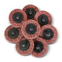 Disque abrasif non tissé 50 mm (2 po) – Fabricant de disques à fixation rapide en nylon, grains grossiers, moyens et fins, pour ponçage rapide