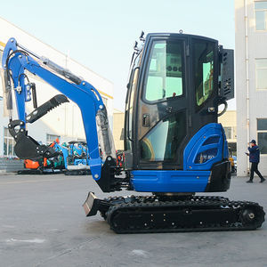 खुदाई करने वाले एचजी 20 चीन खुदाई की कीमत मिनी खुदाई कुबोटा इंजन 360 डिग्री रोटेशन टेललेस खुदाई मिनी लोडर खुदाई - Product Image 3