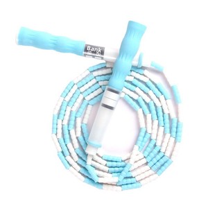 เชือกกระโดดเด็กแบบลูกปัดนุ่ม ทำจากไม้ไผ่ สำหรับการสอบเข้าโรงเรียนมัธยมต้น อุปกรณ์กีฬาโรงเรียนประถม/อนุบาล - Product Image 5