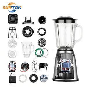 SUNTON customizable factory wholesale glass jar commercial stainless steel blender spare parts in china - Product Image 1