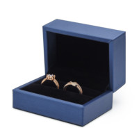 Nouveaux produits Boîte à alliances pour couple Boîte à alliances de luxe Boîte à bijoux pour alliance