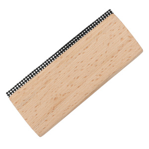 Beech Wood Clothes <b>Brush</b> Stainless Steel Blade Woolen Clothes Lint Remover Portable Design - Product Image 3