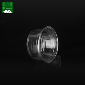 Service OEM 100% PLA biodégradable Deli 1-32oz gobelets en plastique - Product Image 4
