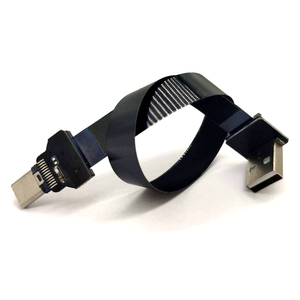 FFC Micro Mini <span class=keywords><strong>USB</strong></span> Type C FPV Mince Plat souple FPC charge sortie <span class=keywords><strong>AV</strong></span> Câble OTG pour FPV sans balais Cardan xaja - Product Image 2