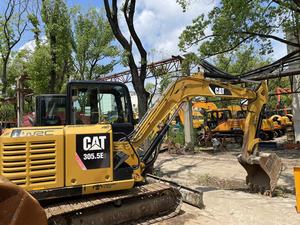 Mini-pelle Caterpillar CAT 305.5E2 d'occasion Modèle 320D Excellent état Composants du noyau Pompe à moteur Moteur à engrenages sur chenilles - Product Image 3