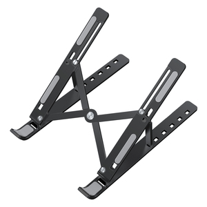 Supporto Ergonomico Pieghevole in Alluminio Xiangqing Economico per Laptop e Tablet da 11-17 Pollici, Altezza Regolabile con 6 Livelli - Product Image 2