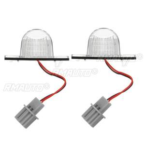 2 pièces - Plaques d'immatriculation LED sans erreur pour Honda CRV, Jazz, Crosstour, Odyssey, Stream, Freed, Logo, Insight, HRV, FRV - Product Image 4